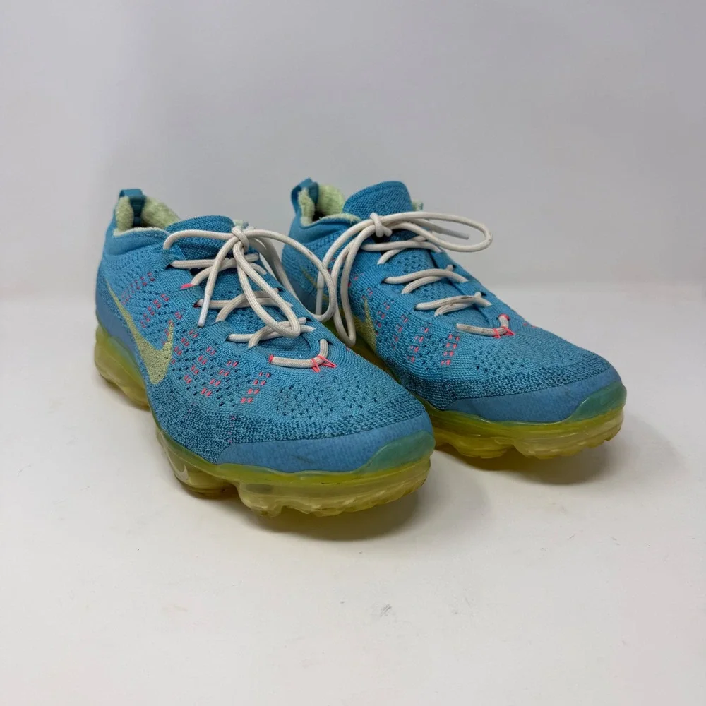 Nike Air VaporMax 2023 Flyknit Baltic Blue Citron Tint DV1678-400 Mens 11.5